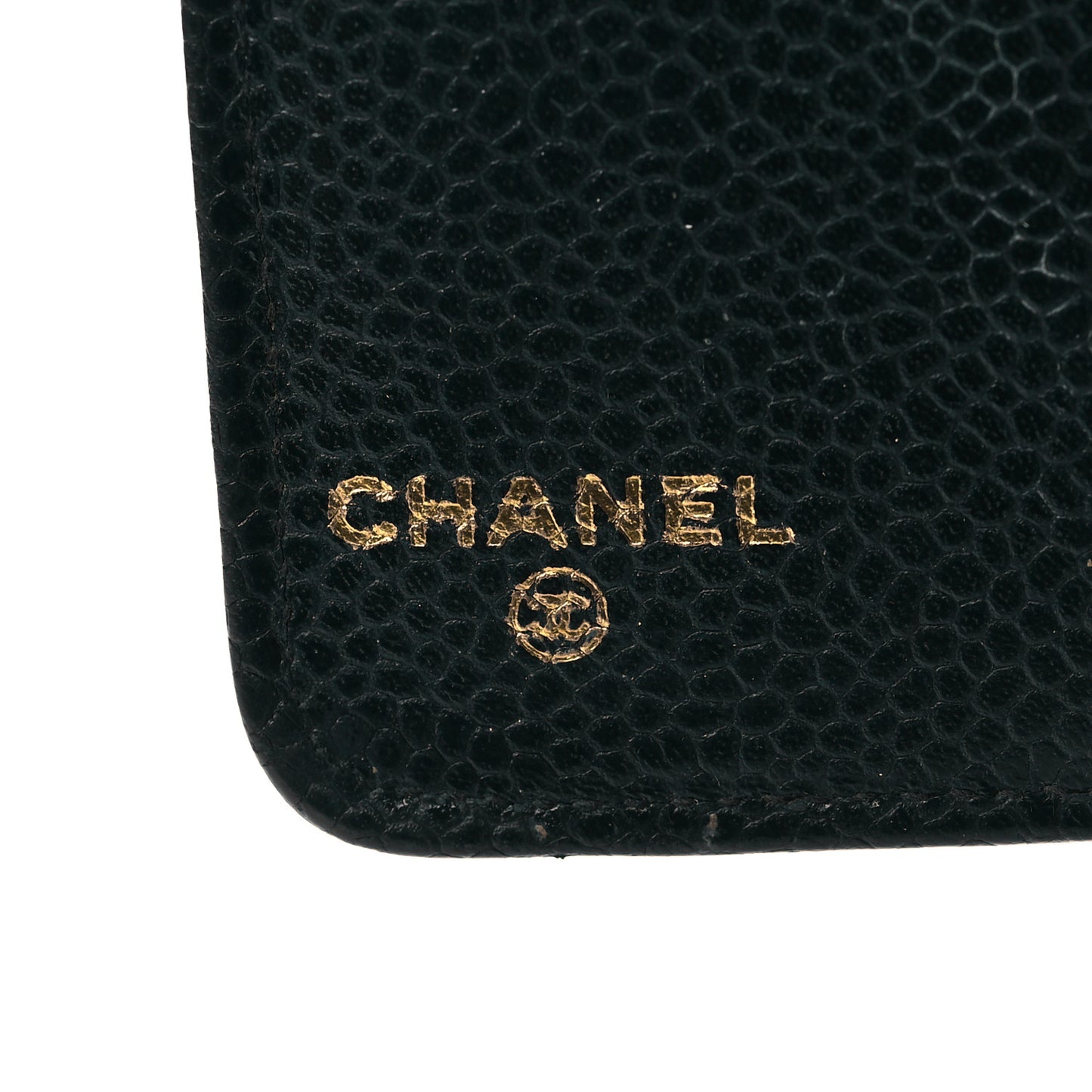 Caviar CC Small Ring Agenda Planner Dark Green