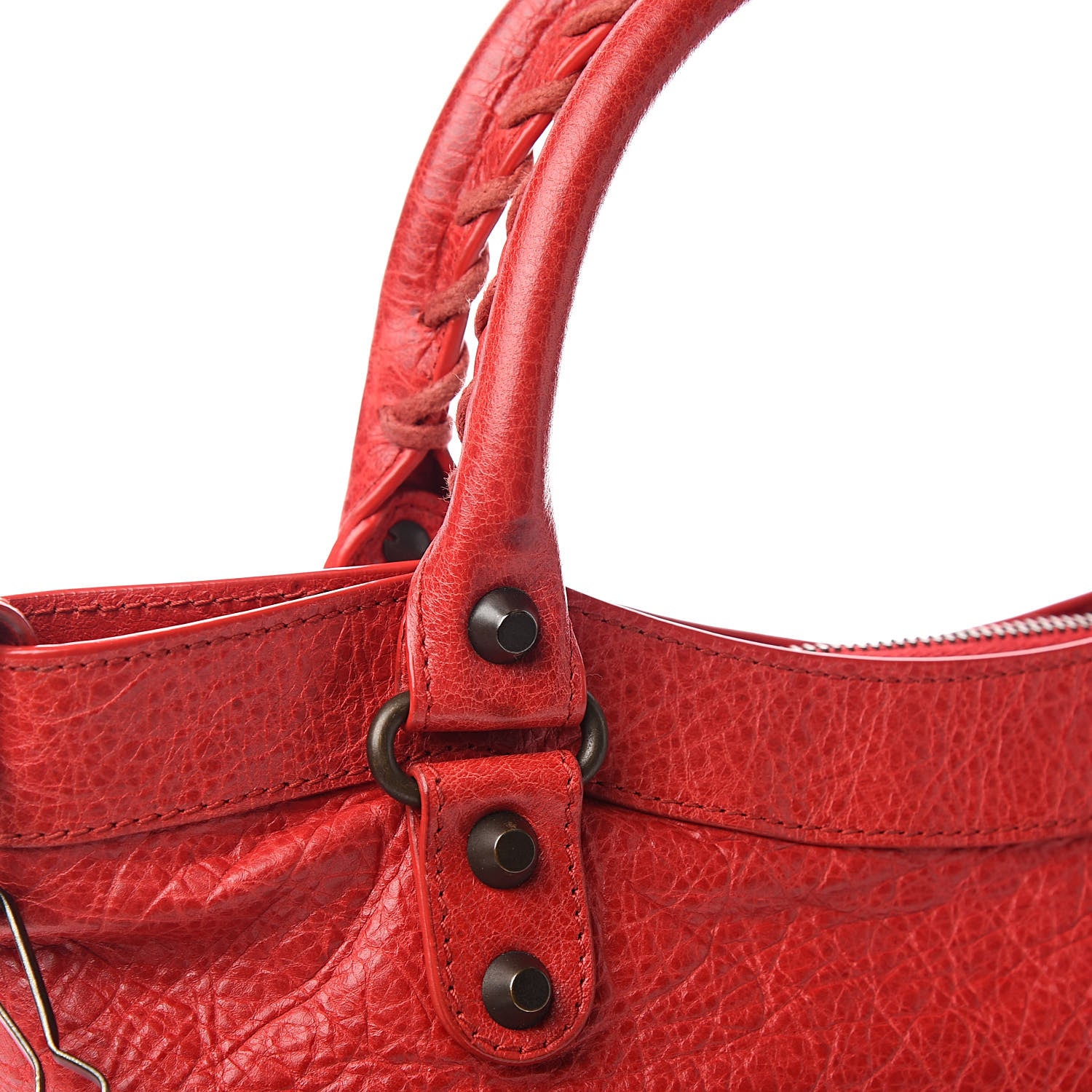 Balenciaga Agneau Classic Hardware First Rouge Coquelicot 10 of 12
