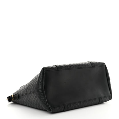 Gucci Soft Microguccissima Dome Satchel Black 4 of 15