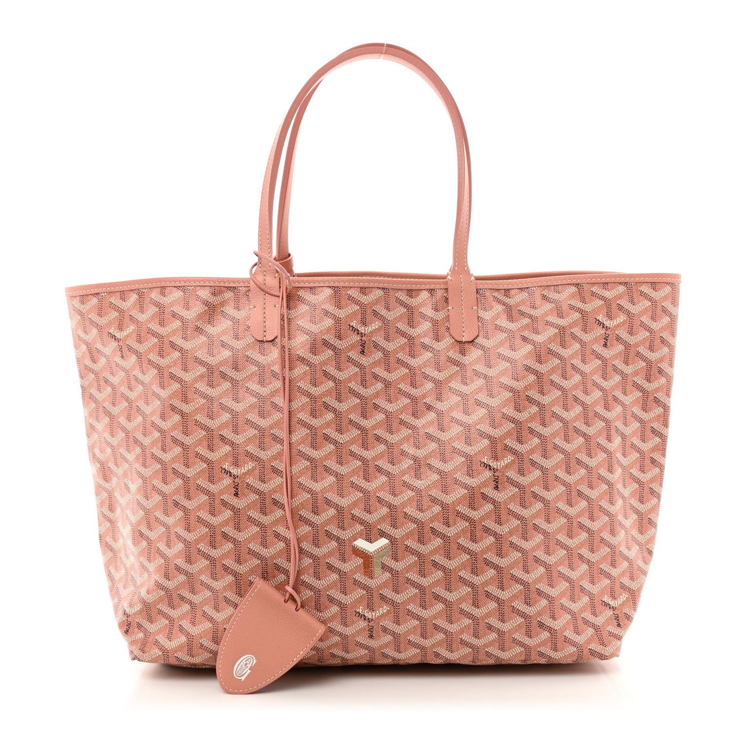 Goyard Iridescent Goyardine Saint Louis PM Pearly Coral 1 of 11
