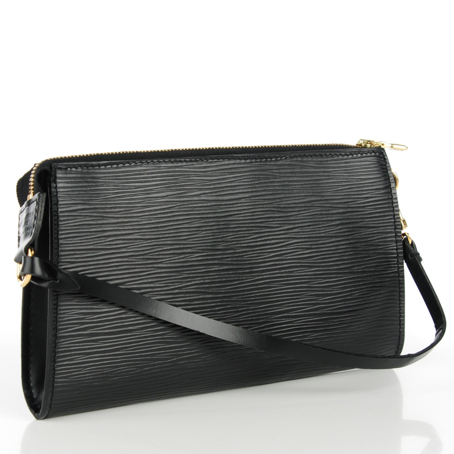 Louis Vuitton Epi Pochette 21 Black 3 of 7