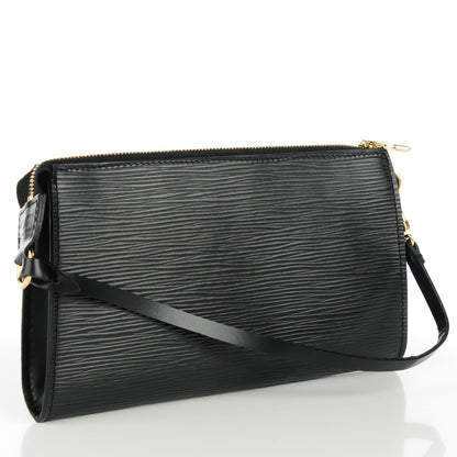 Louis Vuitton Epi Pochette 21 Black 3 of 7