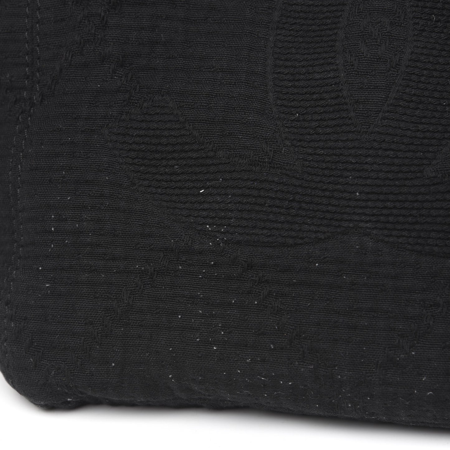 Canvas Small Double Face Tote Black