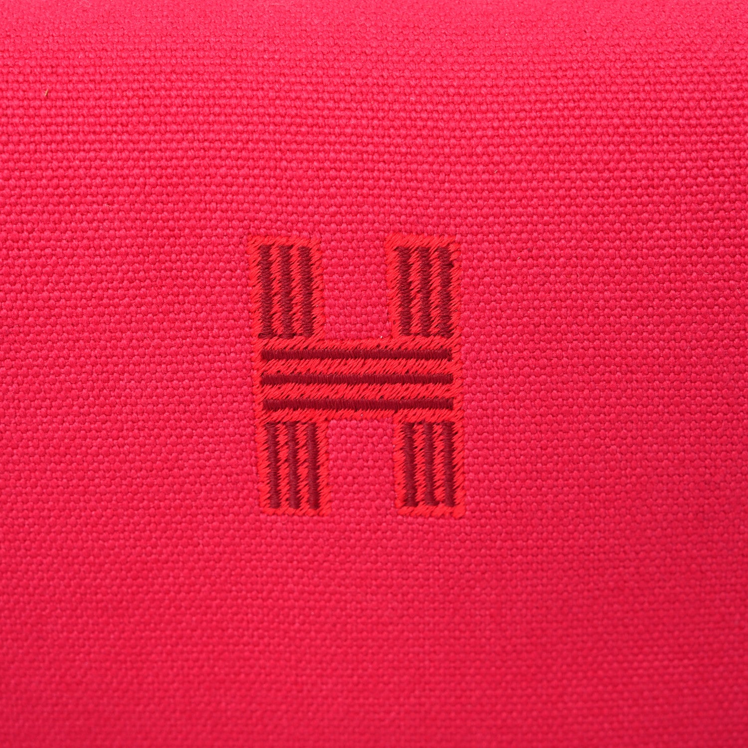 Hermes Canvas Small Bride-A-Brac Pouch Hibiscus 11 of 11