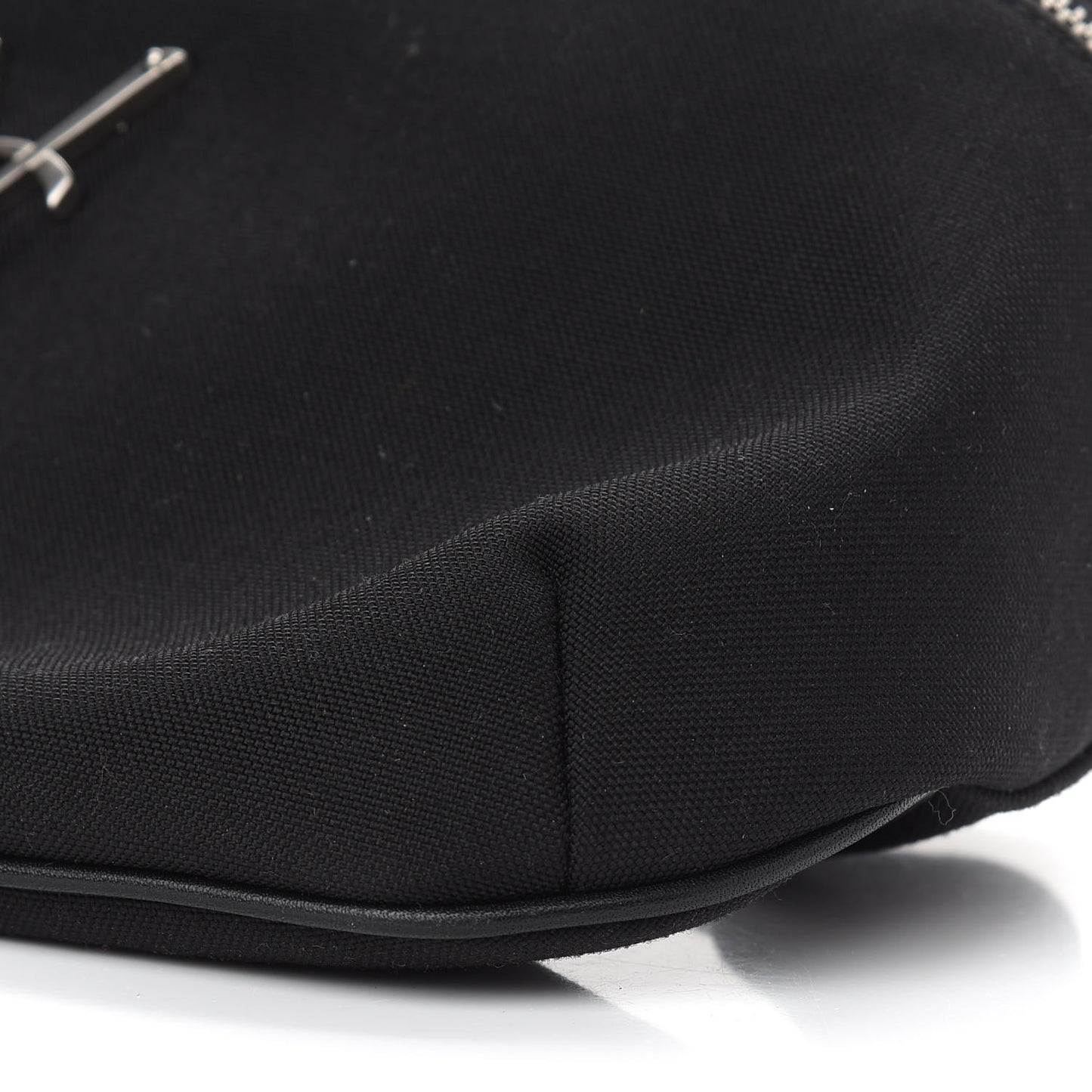 Canvas Monogram Belt Bag Black