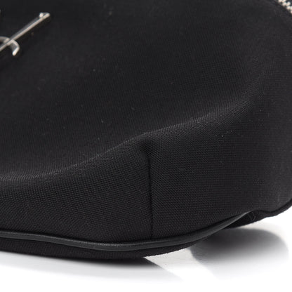 Saint Laurent Canvas Monogram Belt Bag Black 9 of 9