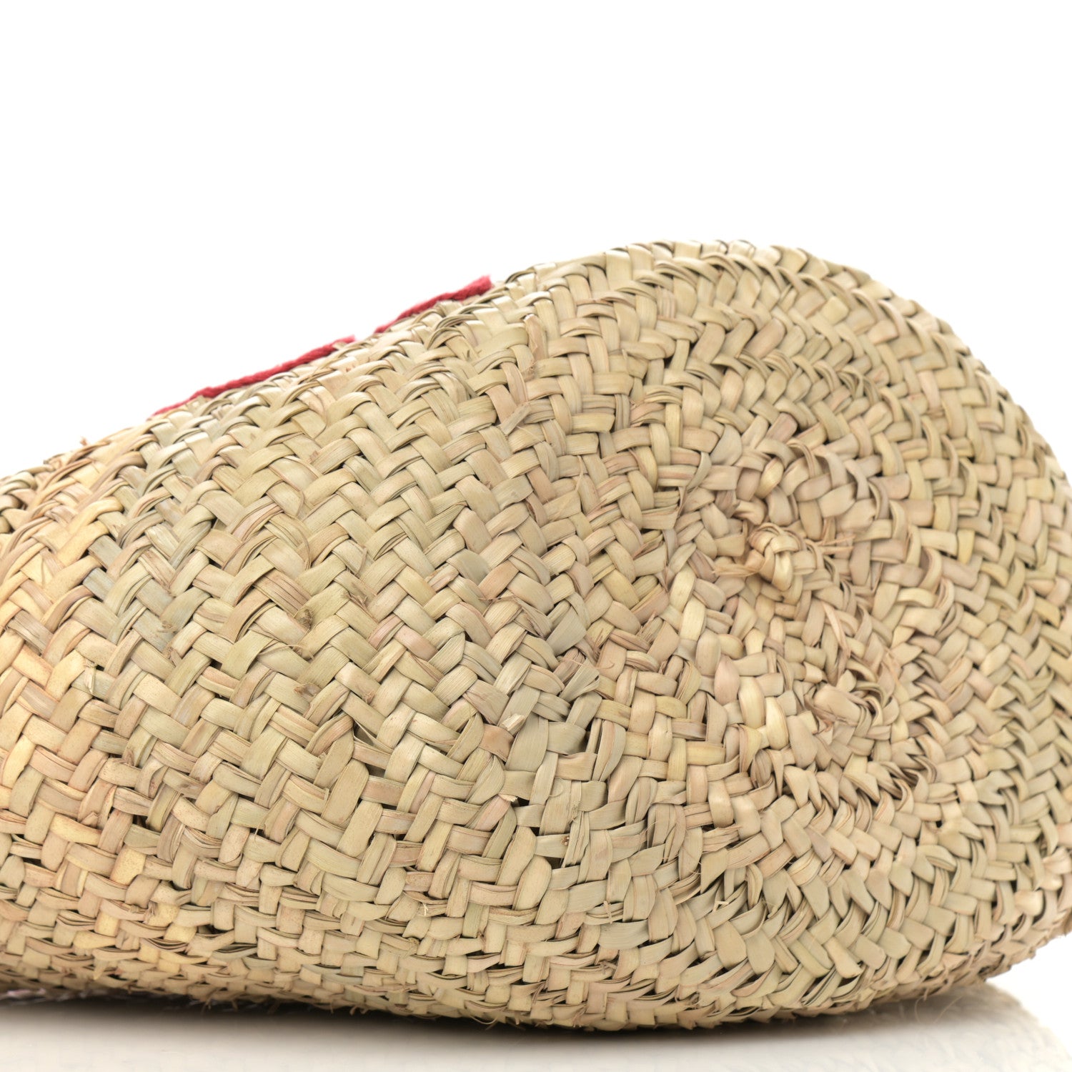 Dolce & Gabbana Woven Raffia Lizard Kendra Logo Tote Red Multicolor 9 of 10