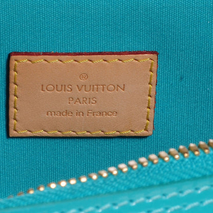 Louis Vuitton Vernis Alma PM Blue Lagon 10 of 15