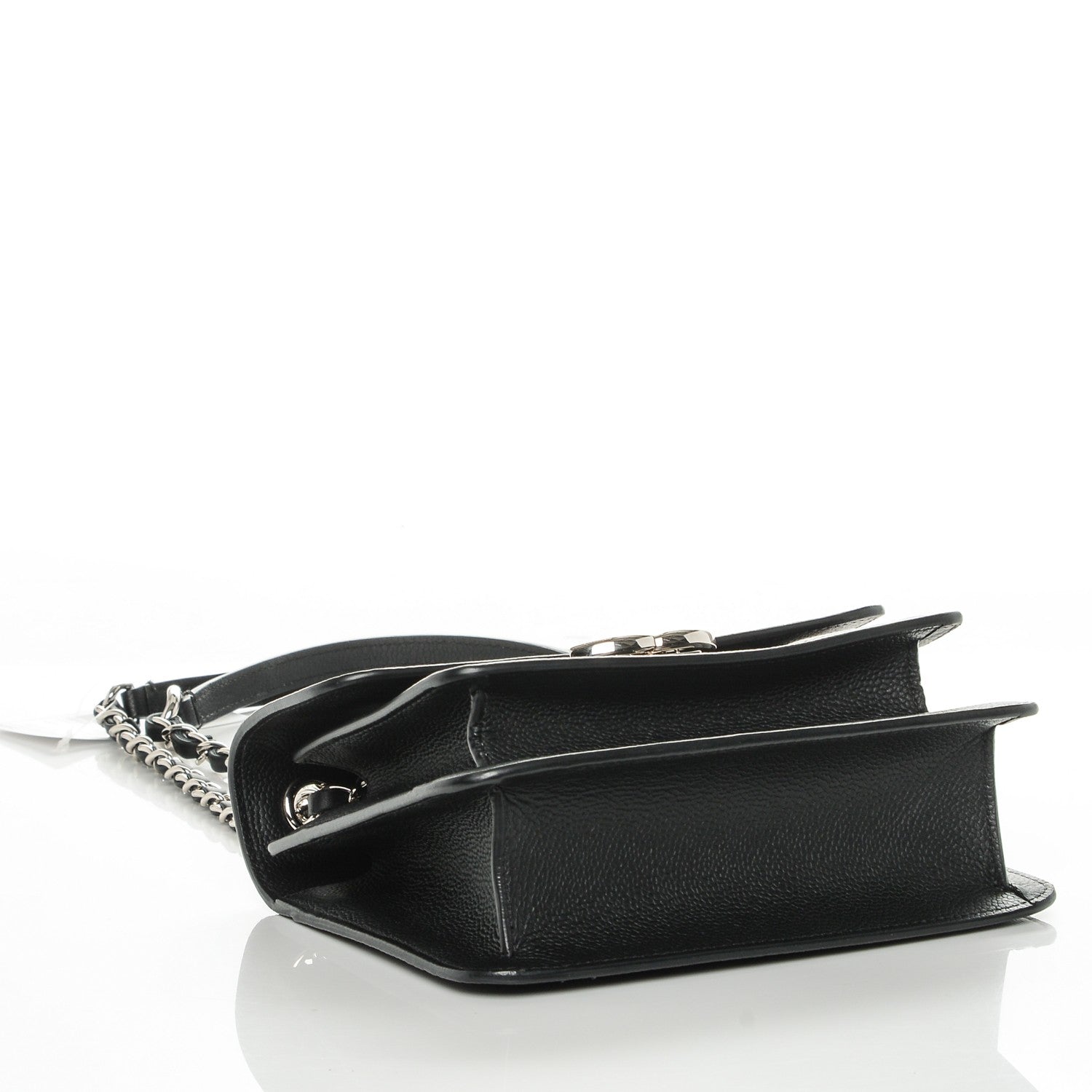 Chanel Caviar Quilted CC Box Flap Black 5 of 9