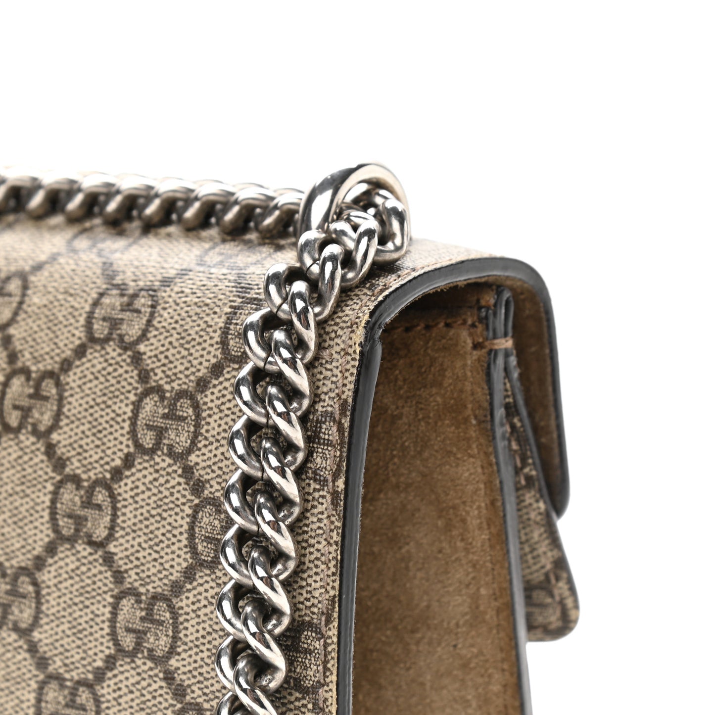 GG Supreme Monogram Mini Dionysus Shoulder Bag Taupe