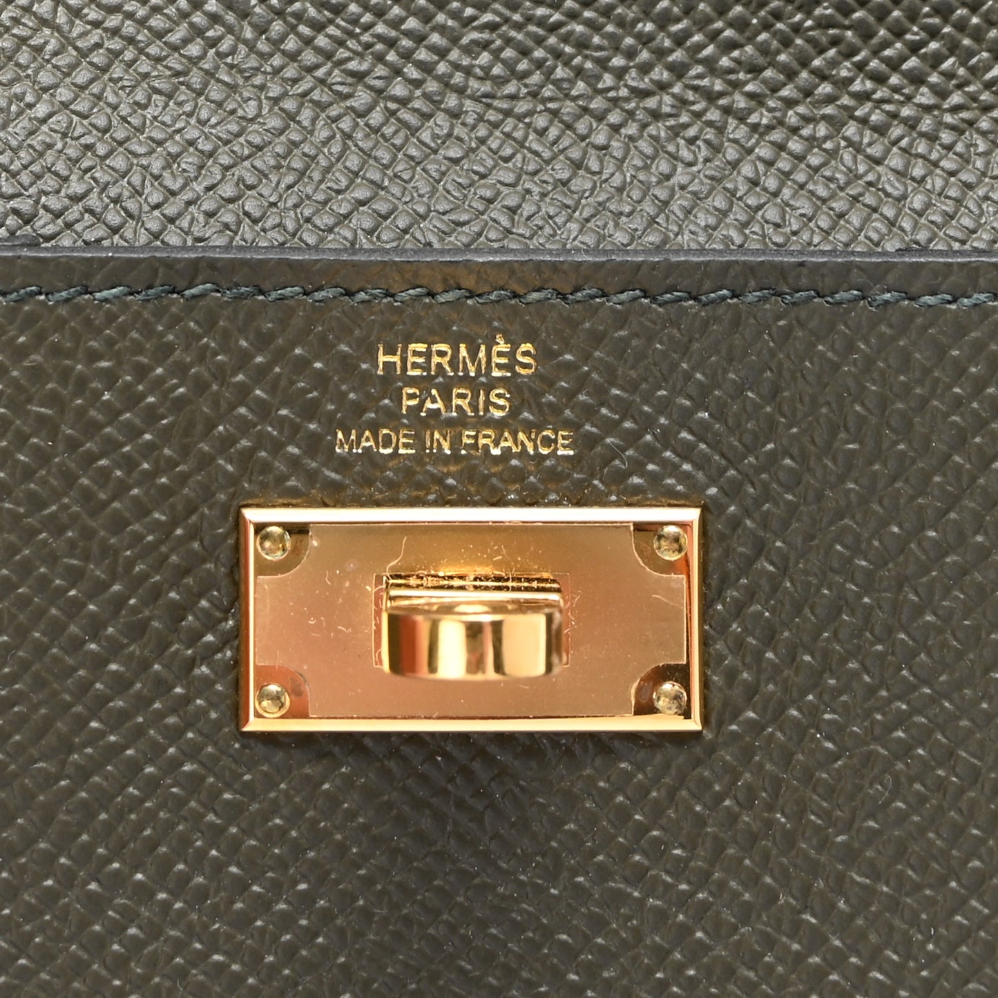 Epsom Kelly Pocket Compact Wallet Vert De Gris