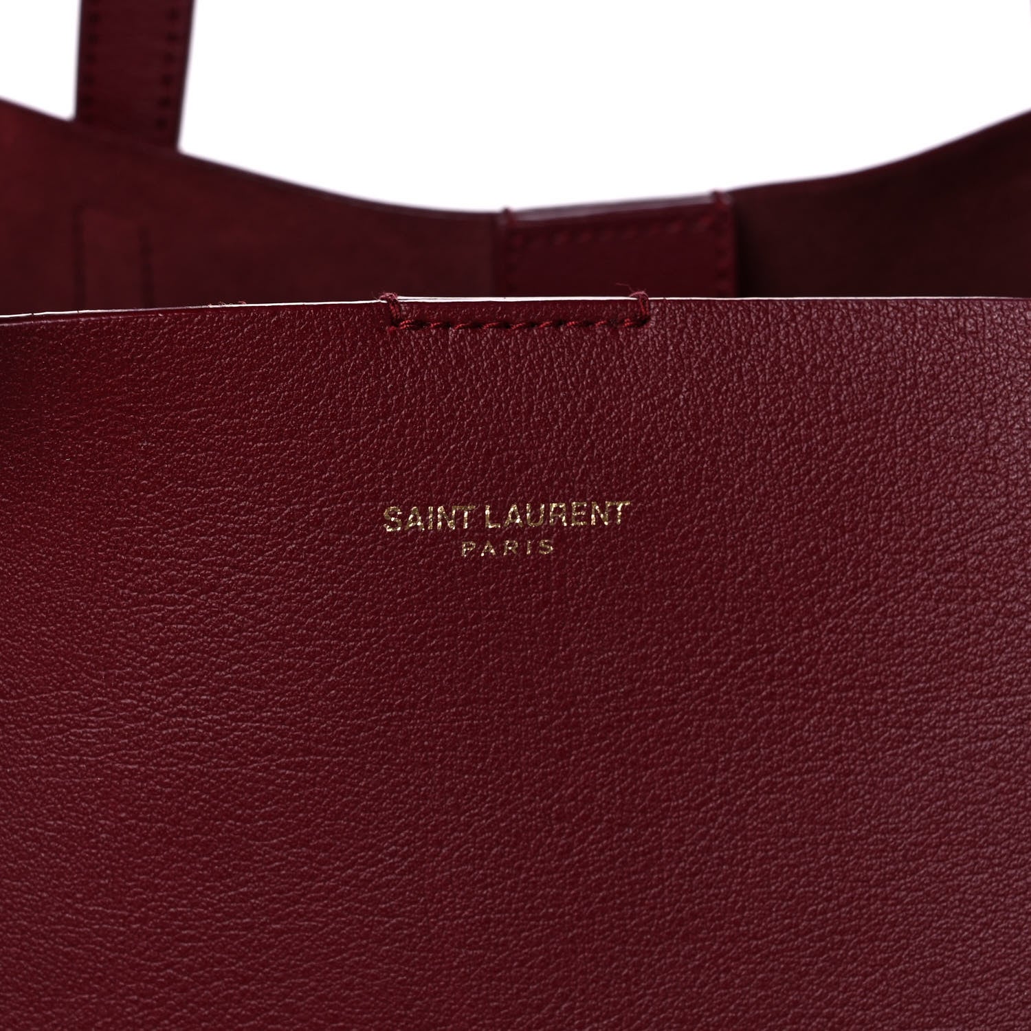 Saint Laurent Calfskin Large Shopping Tote Palissandre 8 of 16