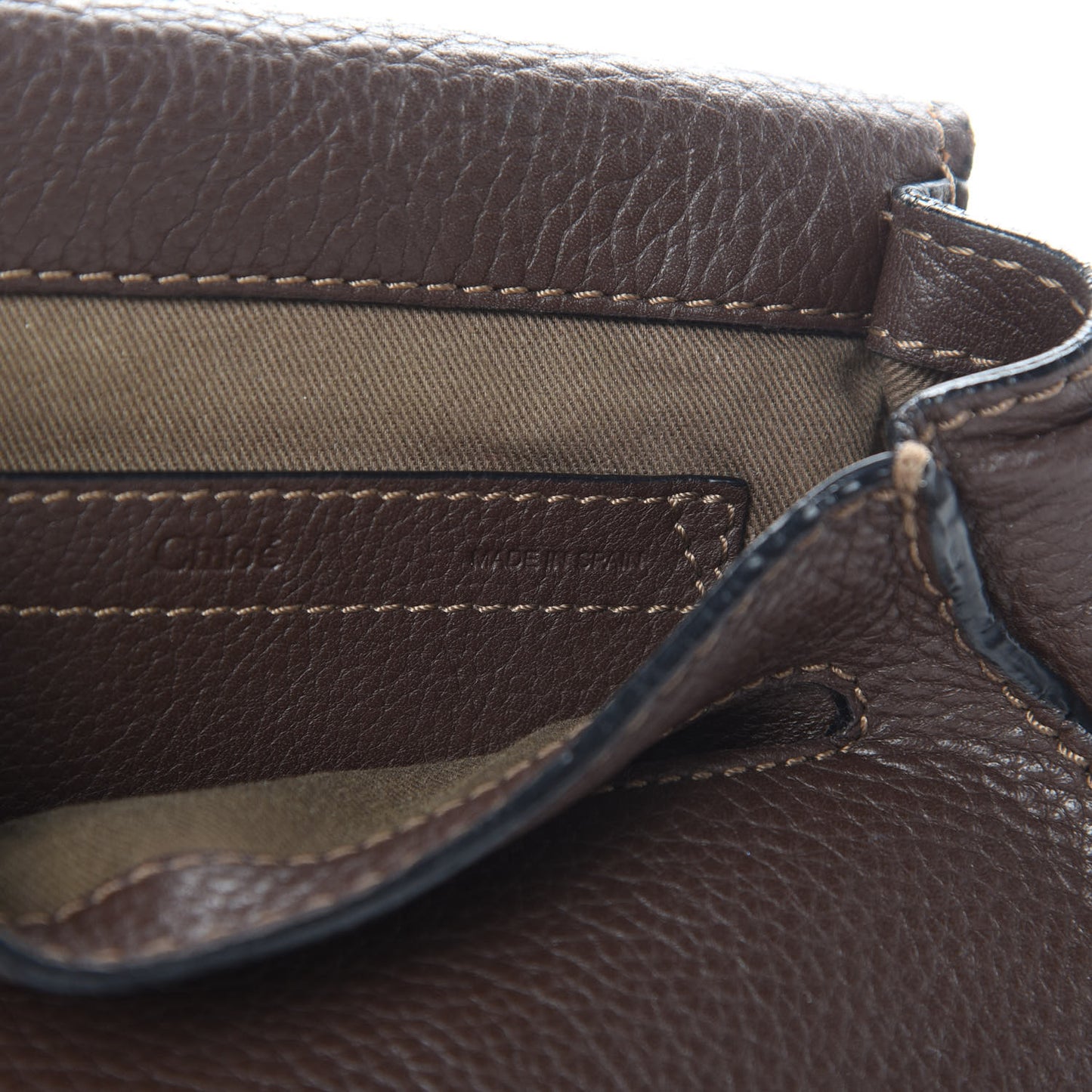Calfskin Mini Marcie Round Crossbody Bag Truffle