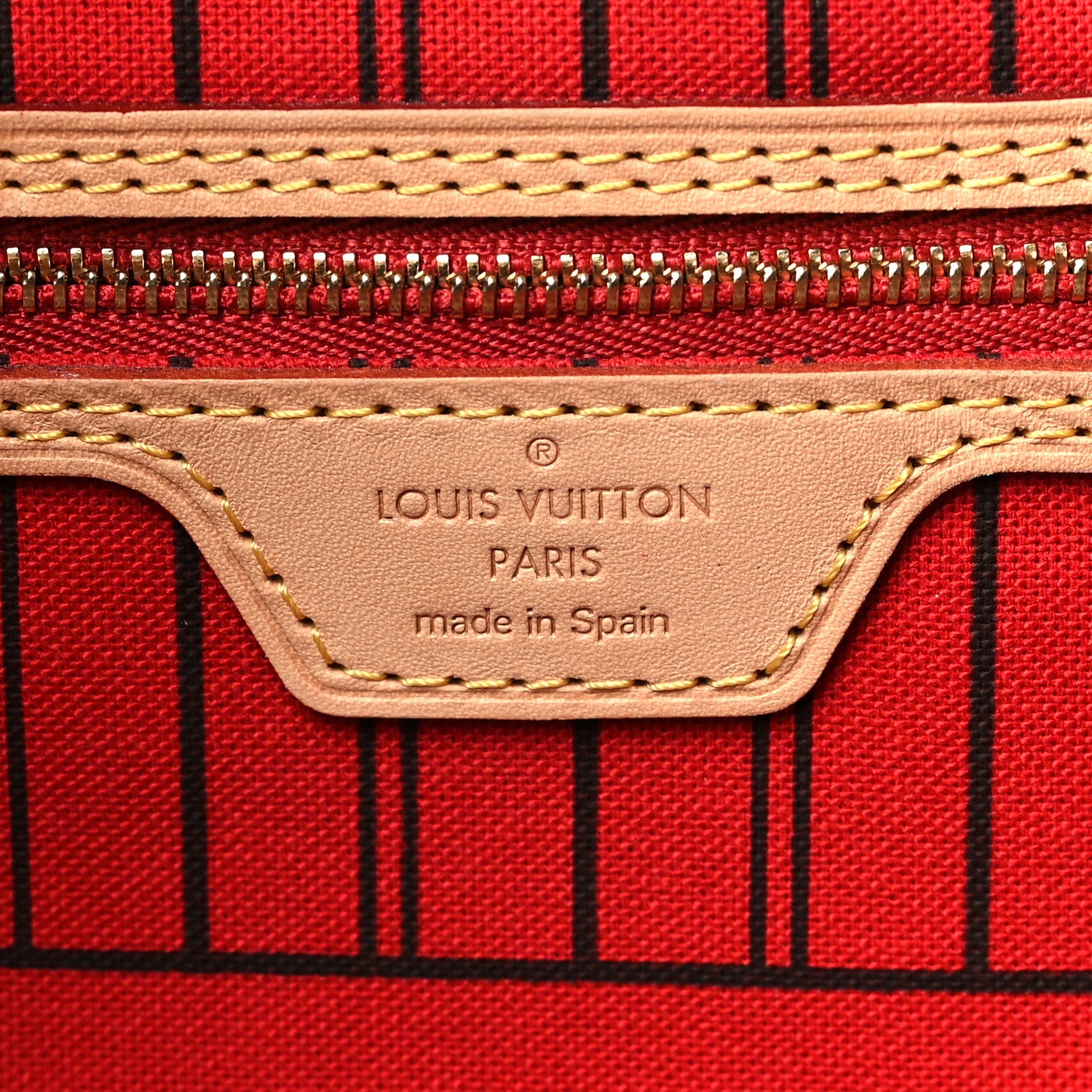 Louis Vuitton Monogram Neo Neverfull MM Cherry 7 of 9