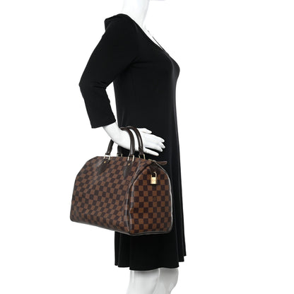 Louis Vuitton Damier Ebene Speedy 30 2 of 11