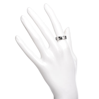 Cartier 18K White Gold 5.5mm LOVE Ring 52 6 2 of 6