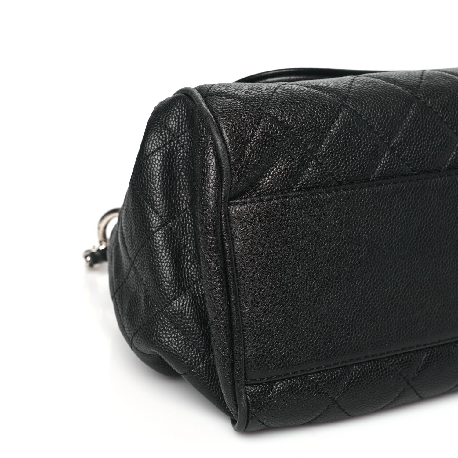 Chanel Caviar Quilted Timeless Accordion Flap Black 9 of 10