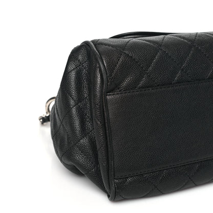 Chanel Caviar Quilted Timeless Accordion Flap Black 9 of 10