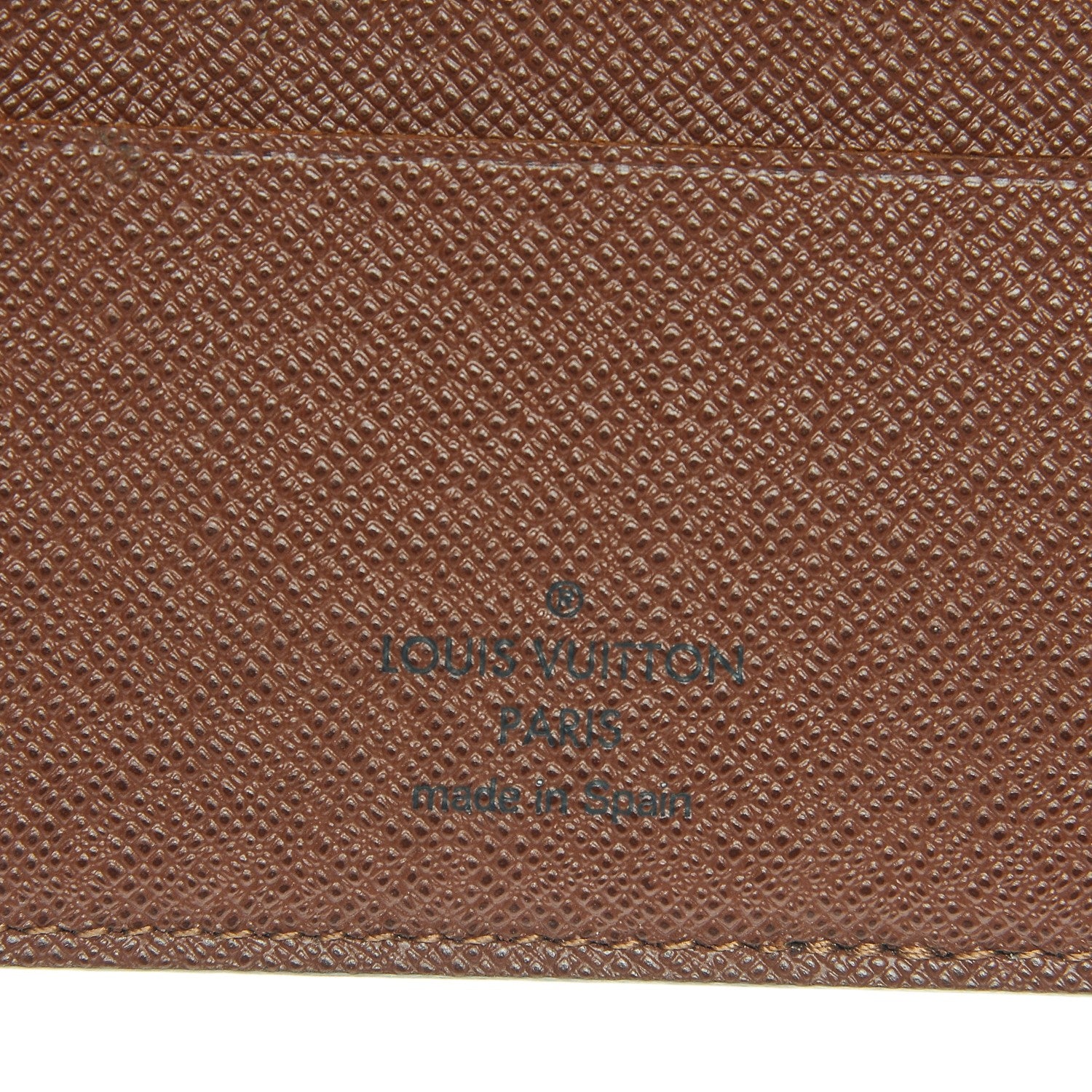 Louis Vuitton Monogram Mens Porte-Billets 3 Card Billfold Wallet 6 of 6