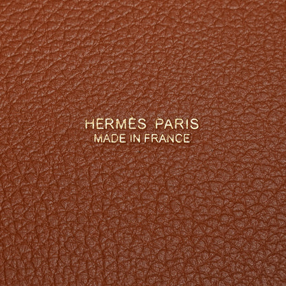 Hermes Evercolor Kelly Danse II Belt Bag Gold 6 of 10