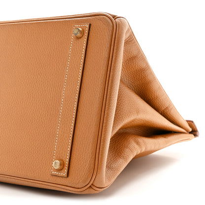 Hermes Ardennes Birkin 40 Gold 10 of 11