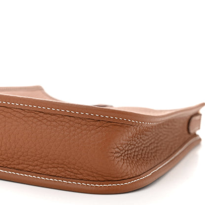 Hermes Taurillon Clemence Evelyne TPM Gold 10 of 11