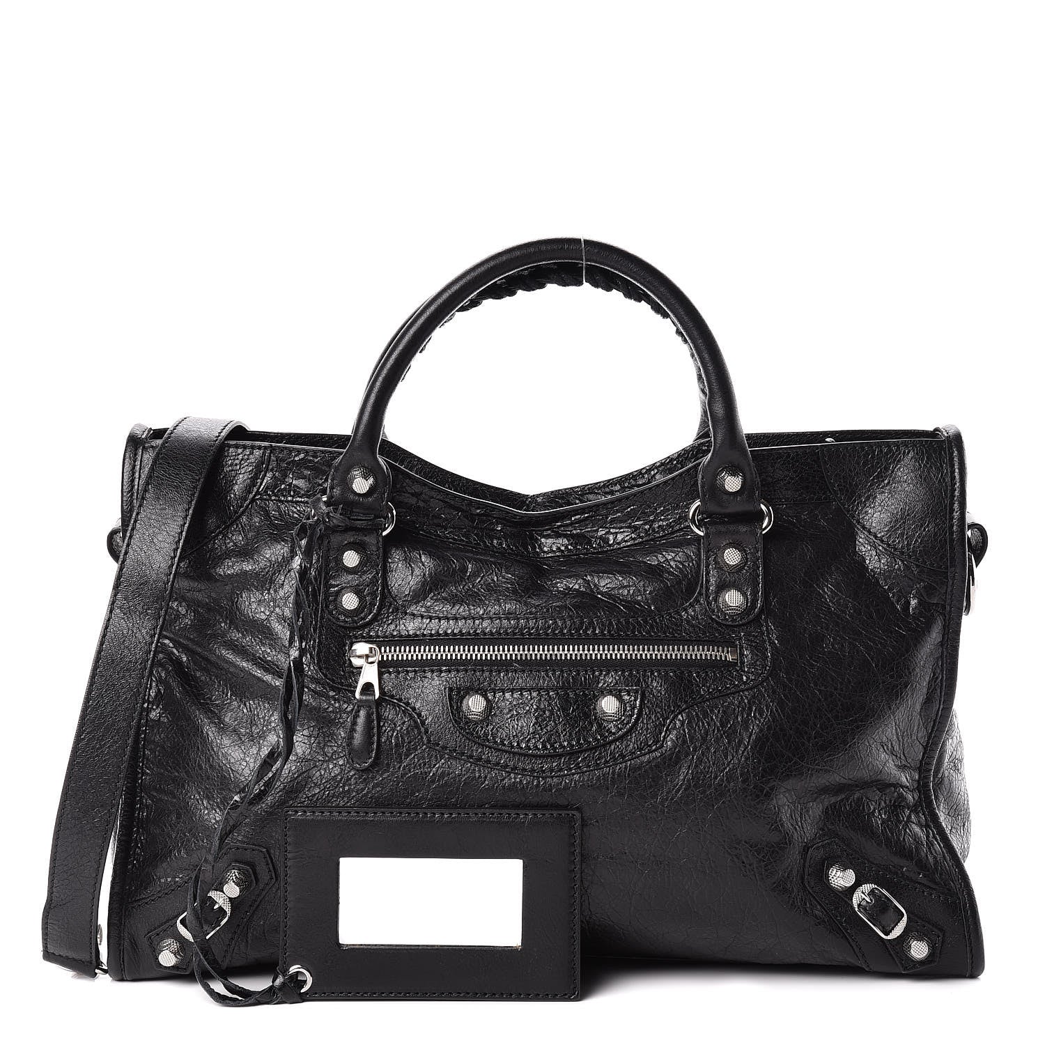 Balenciaga Agneau Giant 12 Silver Hardware City Black 1 of 10