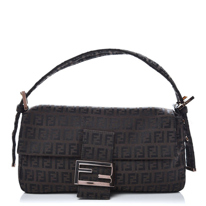 Fendi Zucchino Baguette Brown 1 of 10