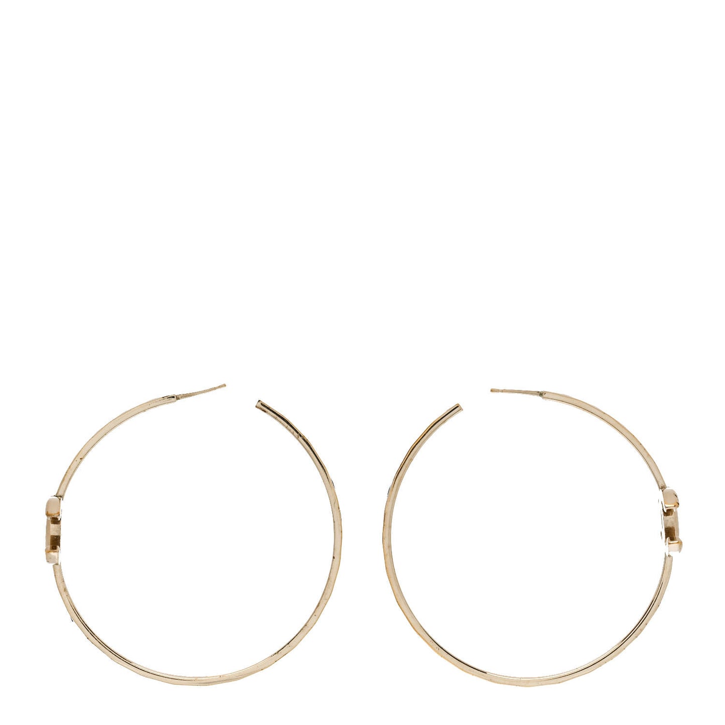 CC Large Hoop Earrings Gold