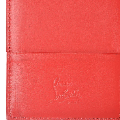 Christian Louboutin Calfskin Studded Loubipass Passport Holder Black 6 of 11