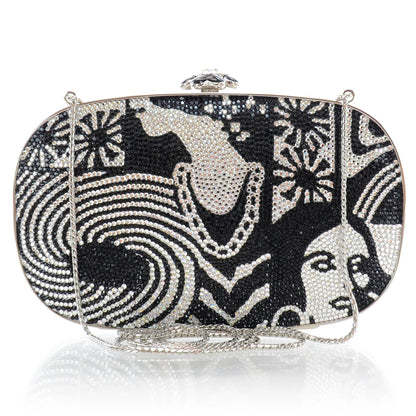 Judith Leiber Swarovski Crystal Spectator Minaudiere 1 of 7