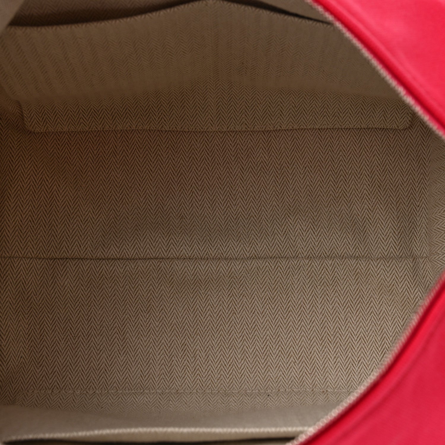 Hermes Canvas Large Bride-A-Brac Pouch Hibiscus 5 of 6
