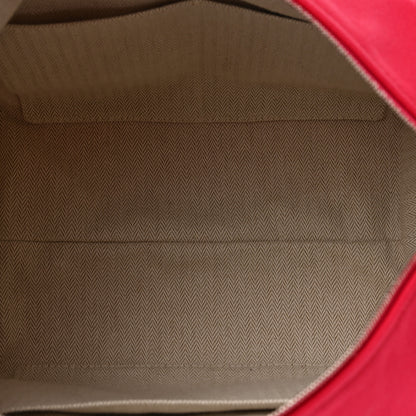 Hermes Canvas Large Bride-A-Brac Pouch Hibiscus 5 of 6