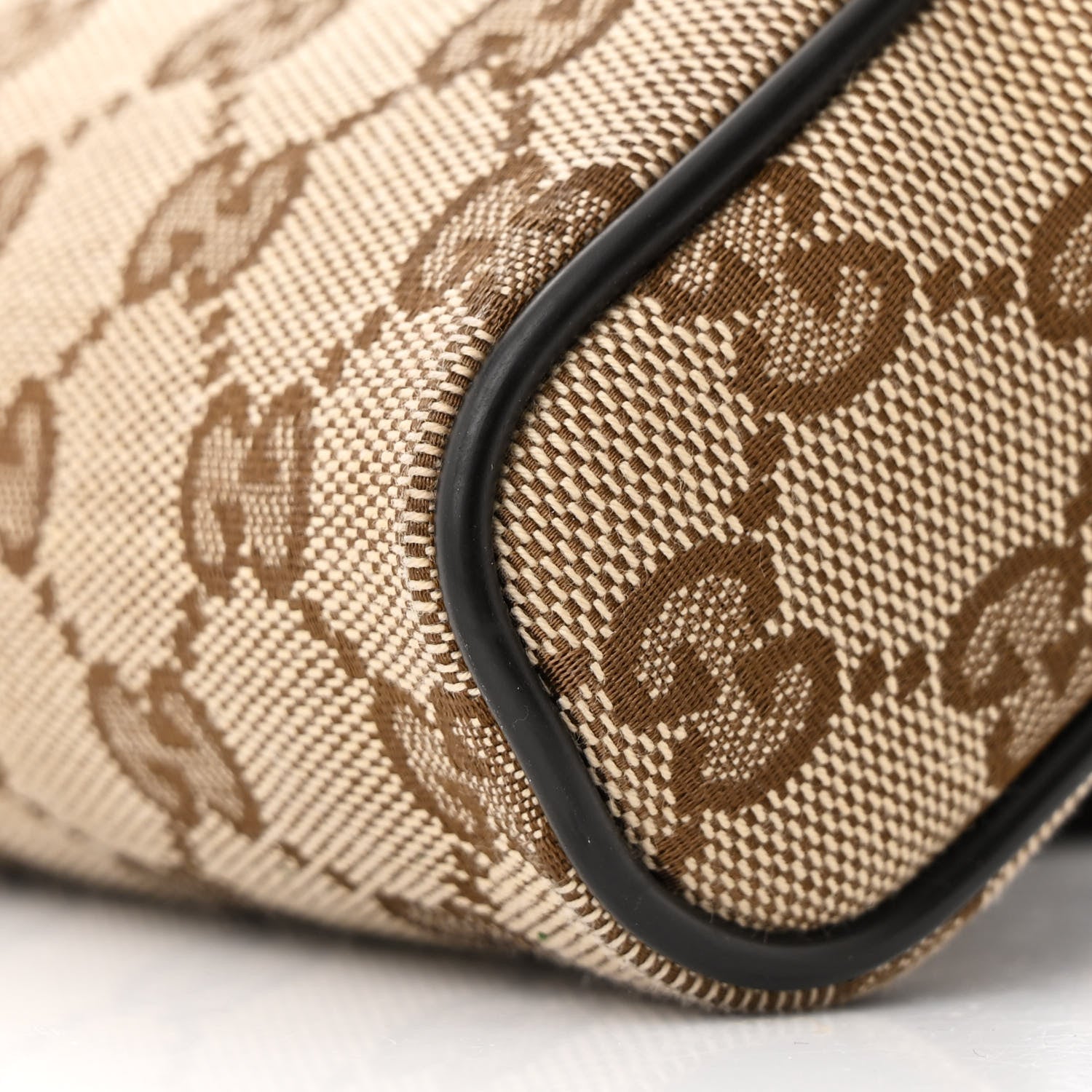 Gucci Monogram Belt Bag Dark Brown 10 of 11