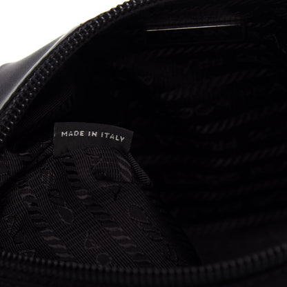 Prada Tessuto Nylon Smalto Pouch Black 7 of 7