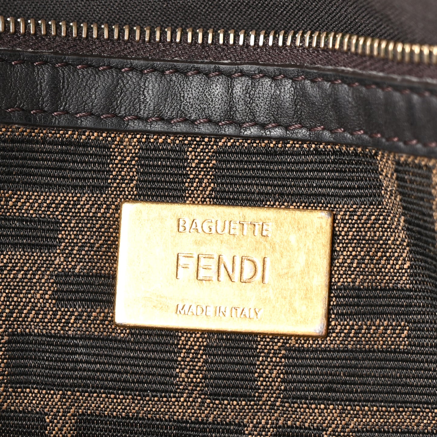 Fabric Jacquard FF 1974 Large Baguette Tobacco Moro Fuxia Fluo