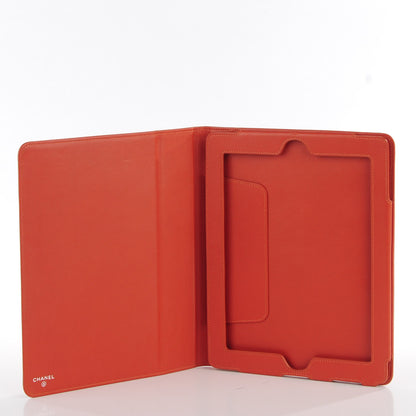 Chanel Caviar iPad Case Orange 5 of 8
