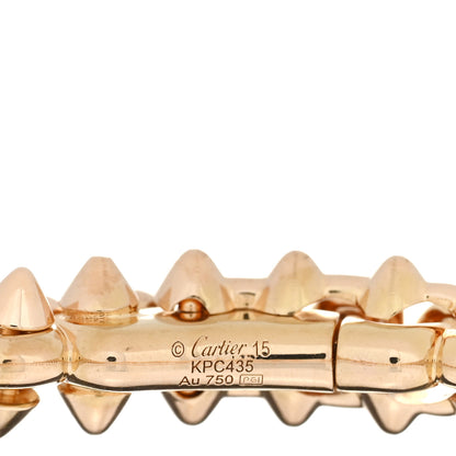 Cartier 18K Pink Gold Diamond Clash De Cartier Bracelet 15 4 of 4