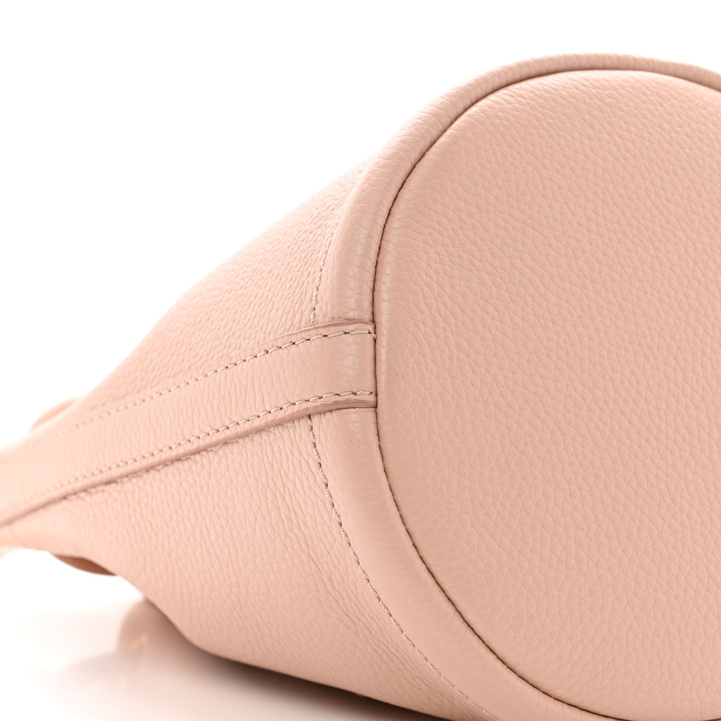 Grained Calfskin The Bucket Bag Powder