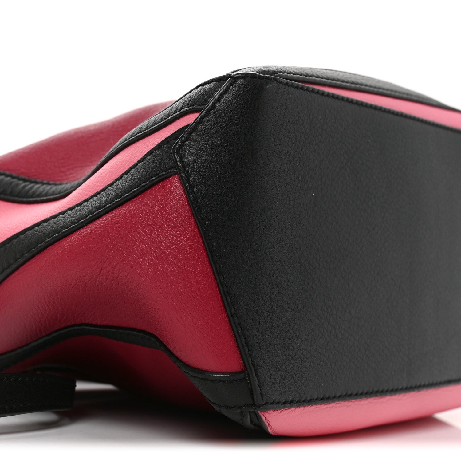 Loewe Calfskin Small Graphic Puzzle Bag Raspberry Wild Rose 8 of 9