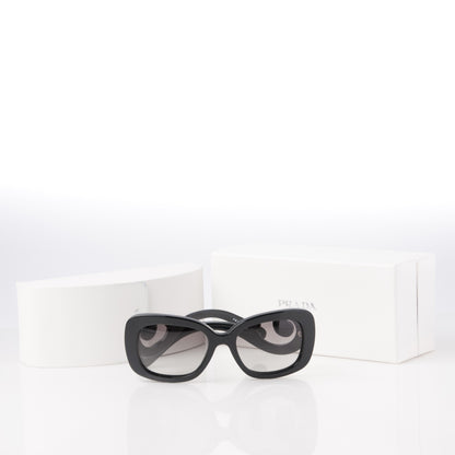 Prada Acetate Baroque Sunglasses SPR 27O Black 8 of 8