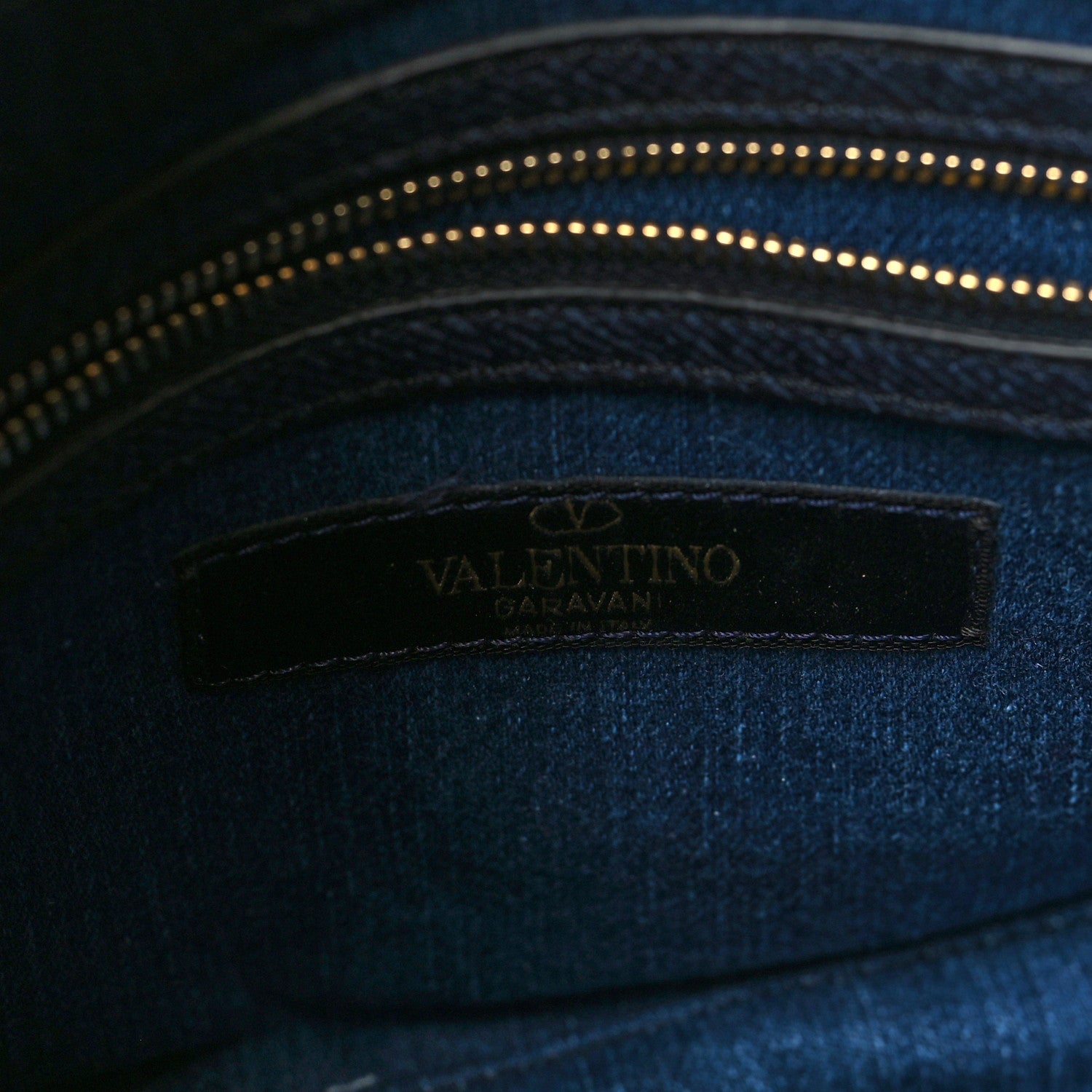 Valentino Garavani Denim Butterfly Embroidered Small My Rockstud Frame Bag Light Denim Multicolor 6 of 8