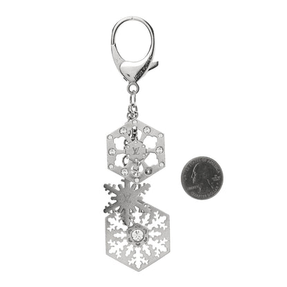 Louis Vuitton Swarovski Flocon Snowflake Bag Charm 2 of 4