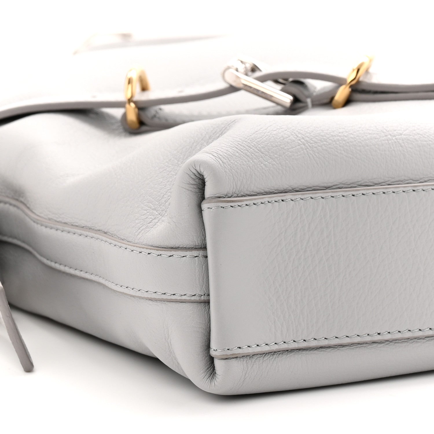 Givenchy Calfskin Medium Voyou Bag Light Grey 9 of 10