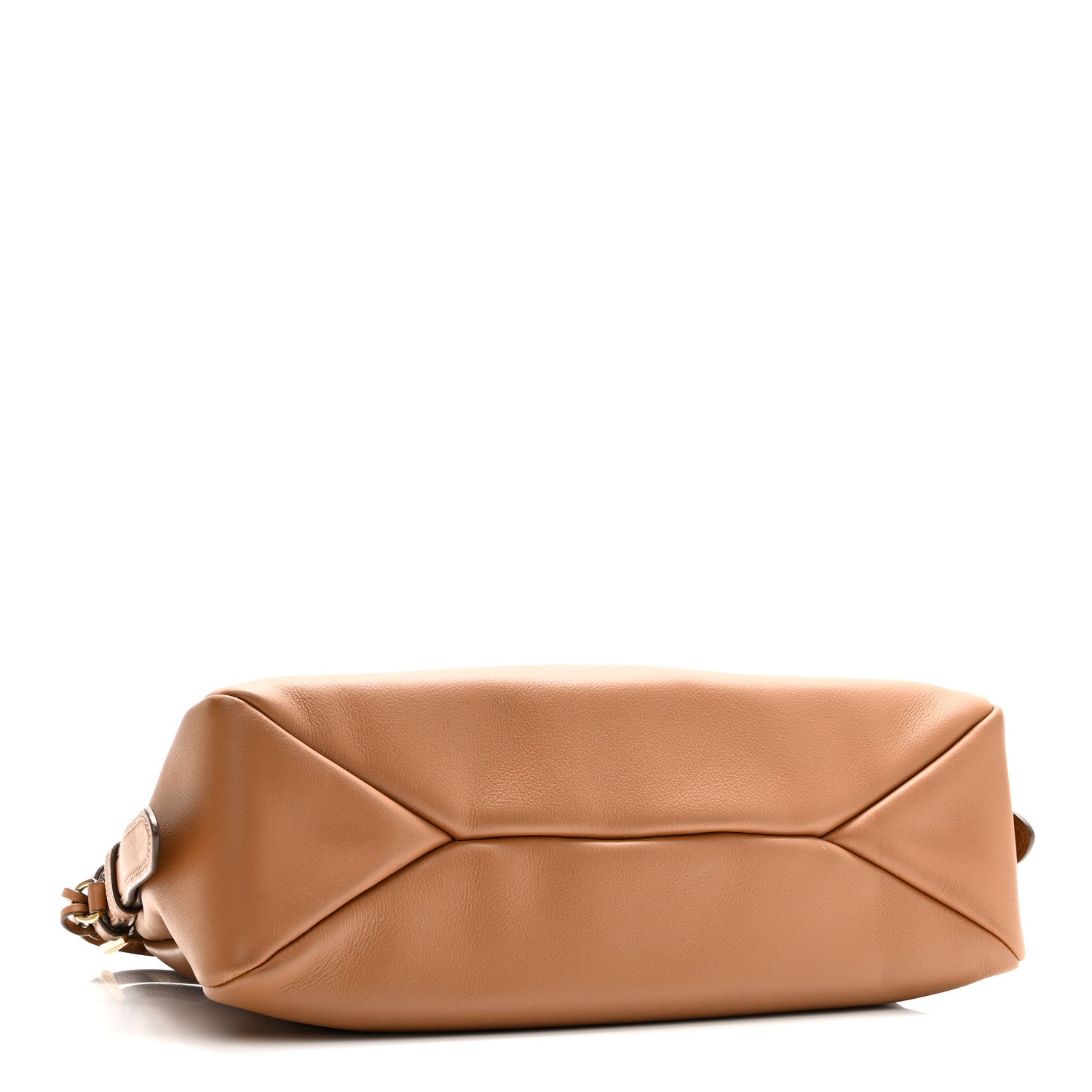 Prada Soft Calfskin Medium Aimee Shoulder Bag Caramel 4 of 9