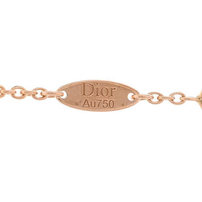 Christian Dior 18K Rose Gold Diamond XS Rose Des Vents Necklace 4 of 6