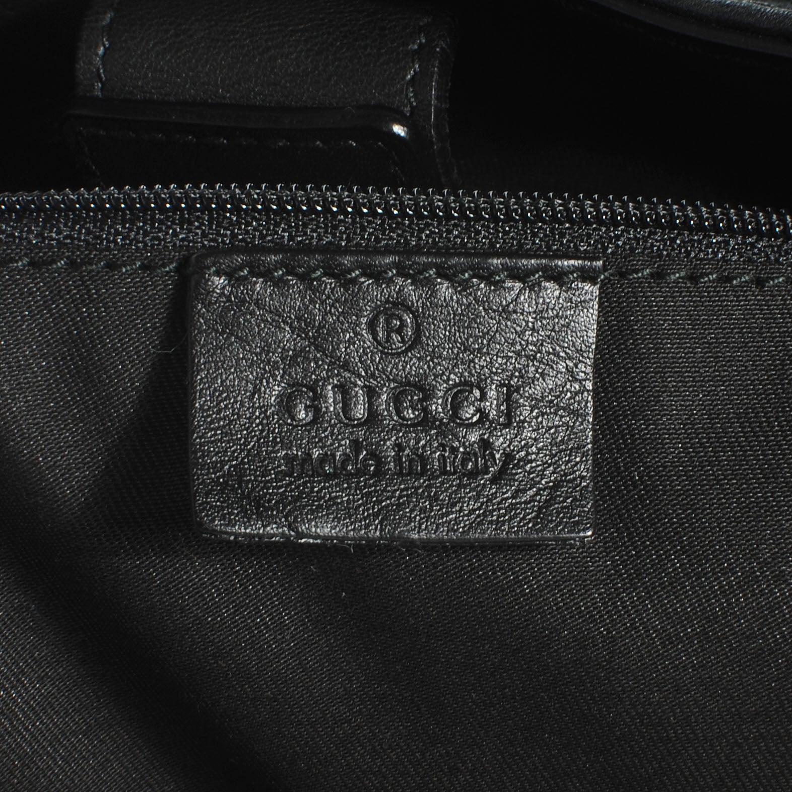 Gucci Monogram Large Sukey Tote Black 6 of 8