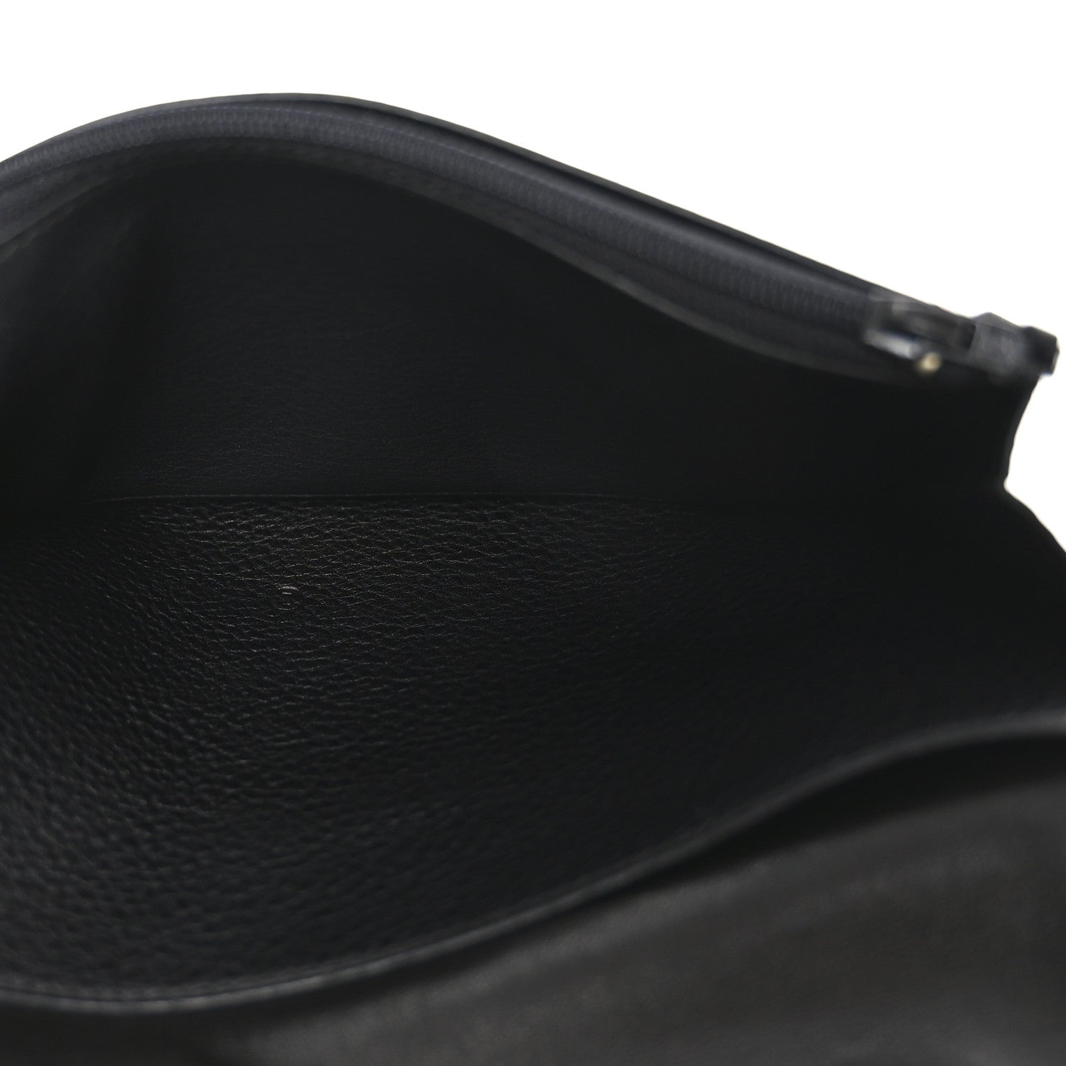 Hermes Togo Dogon Duo Wallet Black 5 of 6