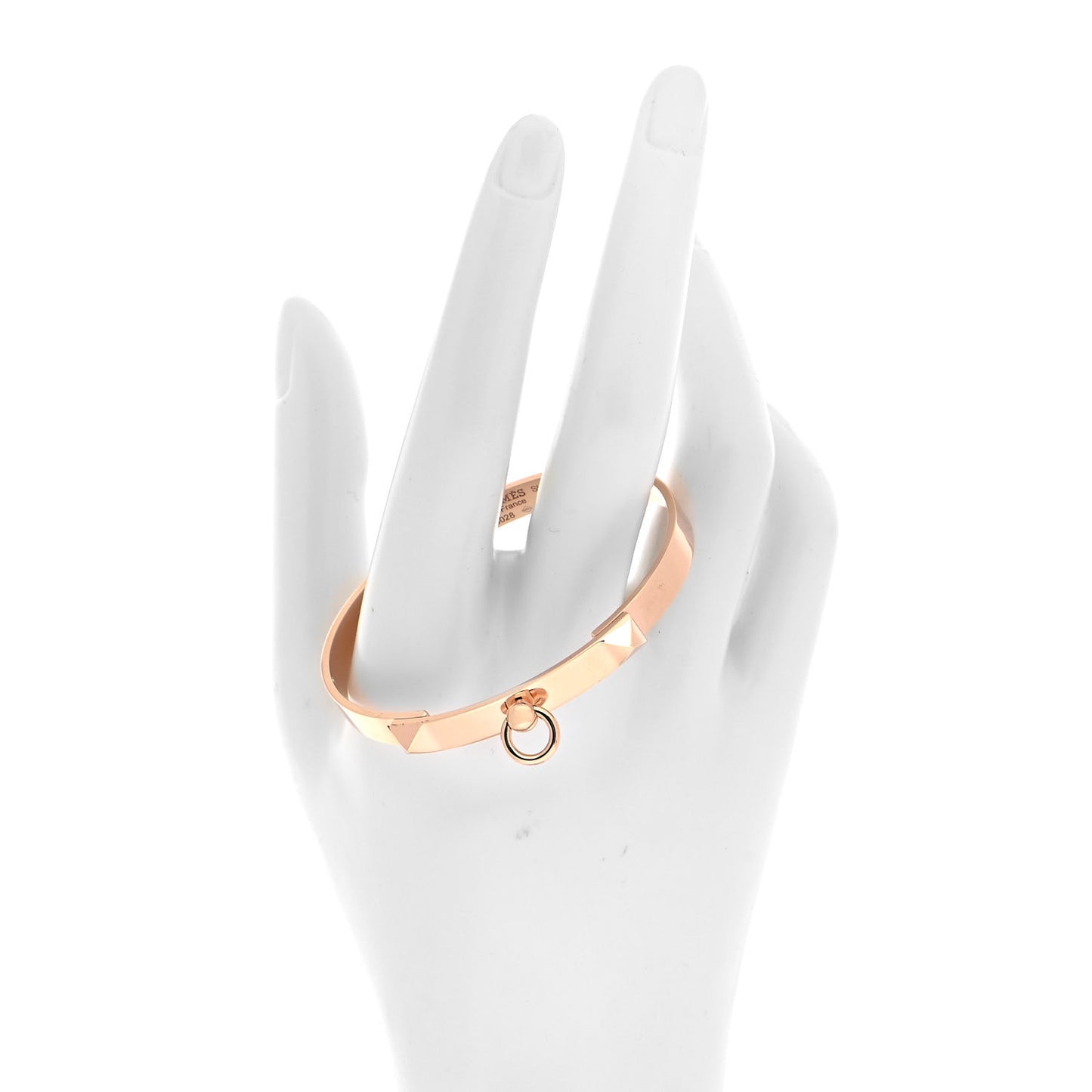18K Rose Gold PM Collier De Chien Bracelet SH