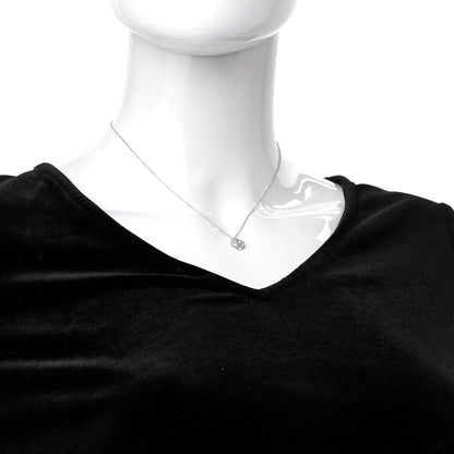 Tiffany Platinum Diamond .33ctw Circlet Pendant Necklace 2 of 5